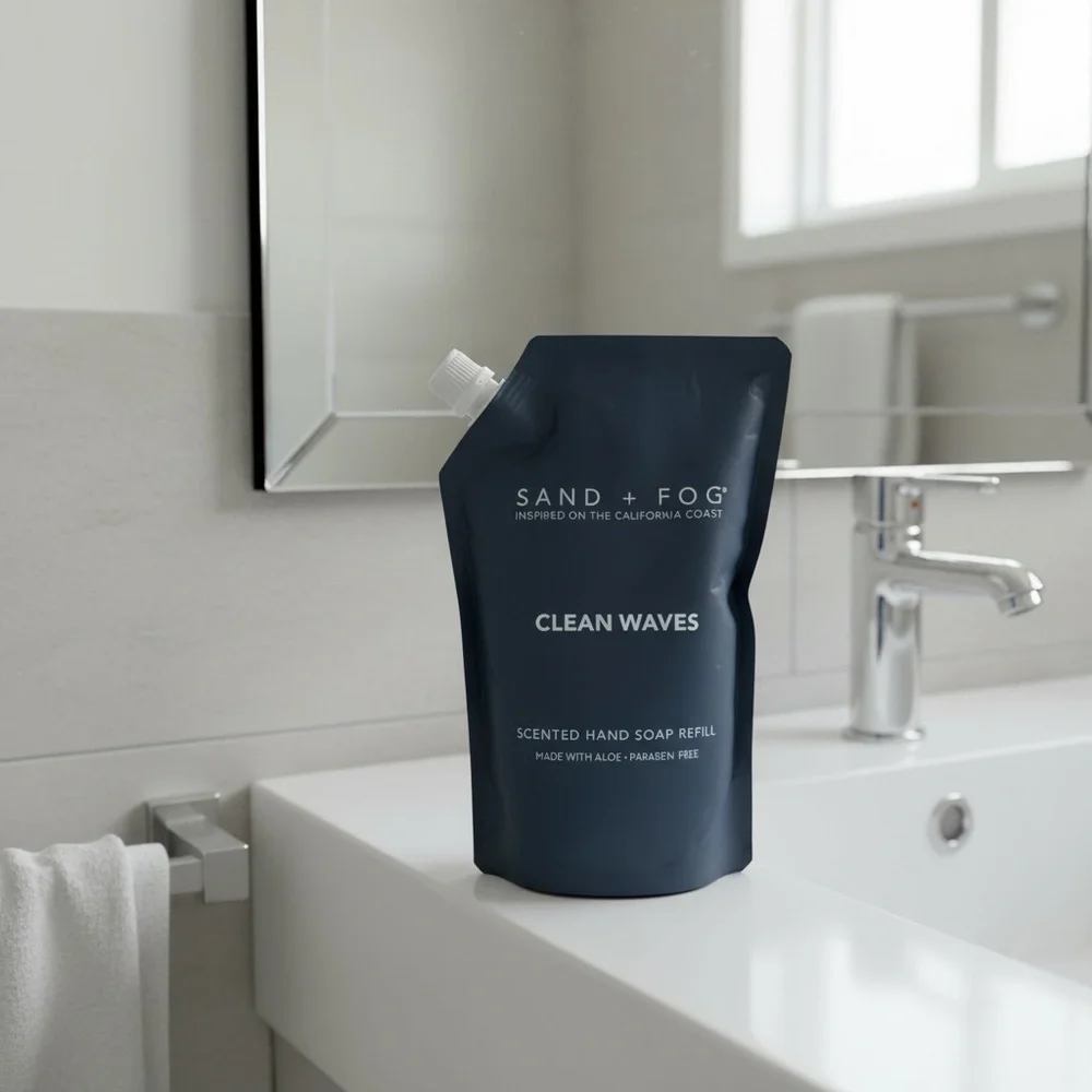 Sand + Fog Clean Waves Hand Soap Refill New